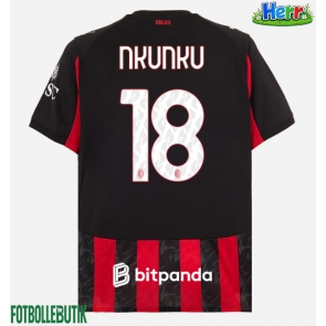 AC Milan Christopher Nkunku #18 Hemmatröja 2025-26 Kortärmad